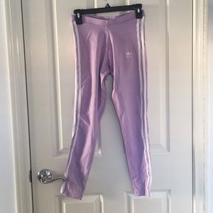 Lavender Adidas Leggings